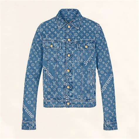 louis vuitton denim jacket replica|louis vuitton jean jacket.